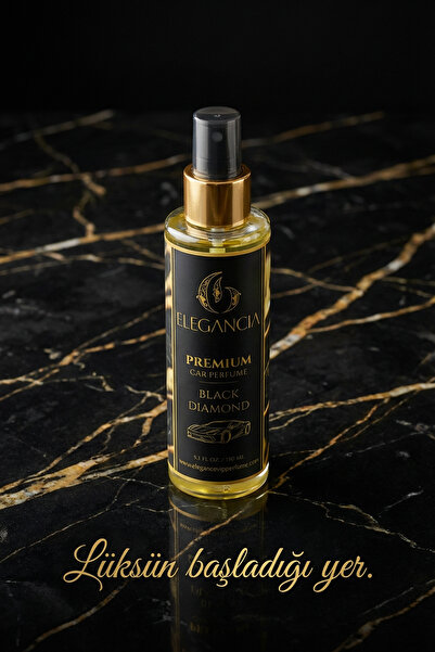 Elegancia Black Diamond Premium Araba Kokusu | Uzun Süre Kalıcı Oto Parfüm | ...