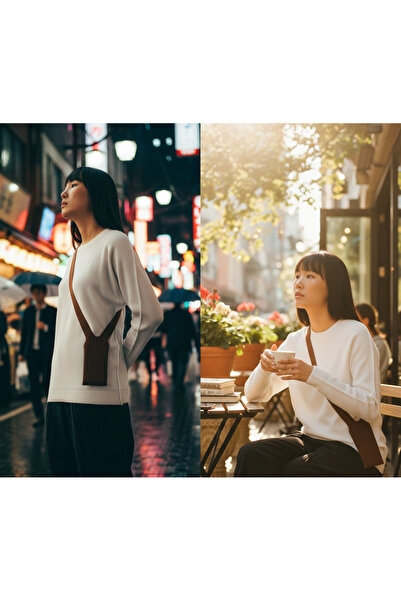 Generic Minimalist Crossbody Mobile Phone Bag with Wide Strap – Lightweight & Stylish Carry Case