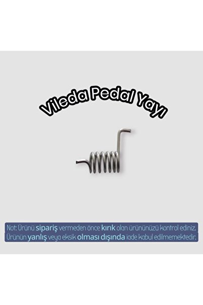 Kütahya Pazar 1. Kalite Temizllk Kova Tamir Yeni Seri Pedal Yayı