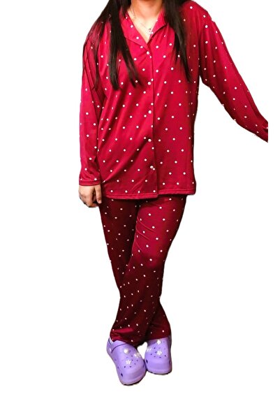 Işılay Plus Size Pajama Set (Milan Fabric) Zerda