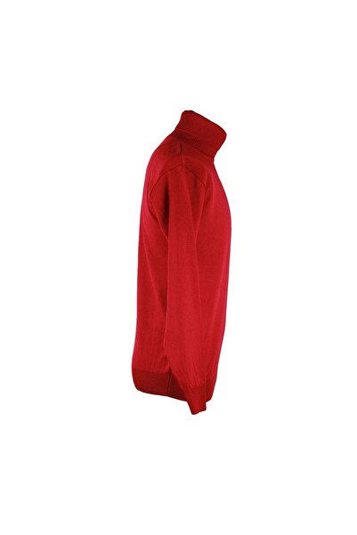 trender Full Fisherman Burgundy Men's Sweater Ysn03