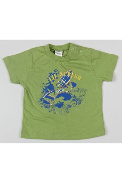 Primii Pasi Tricou baieti, S21052, Primii Pasi, 6-12L, verde