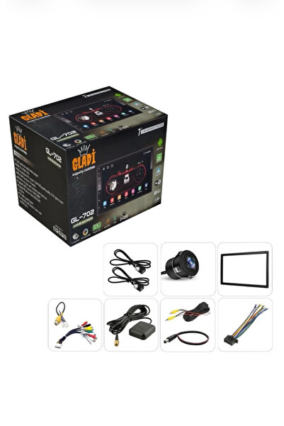 GLADI GL-702 Car Android System (Android Multimedya sistemi, Geri Görüşlü,7in...