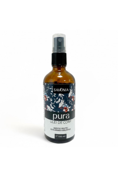 Savonia Pura – Body Oil – Sebum Balancing Blend, 100 ml