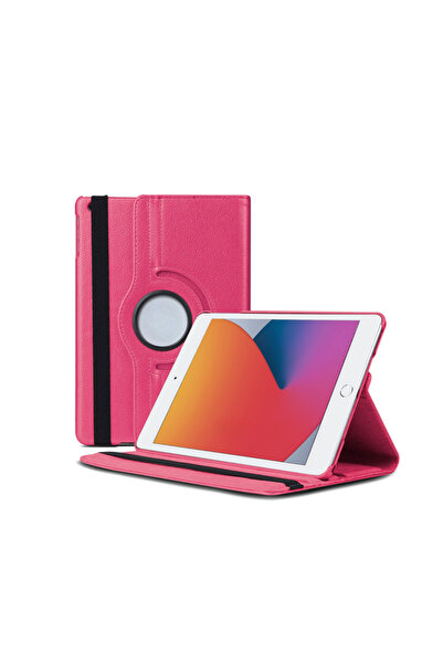 Skygo iPad Compatible 7.8.9 Generation 10.2 Inch Compatible Case with Rotatable Stand 360 Tablet Case Pink