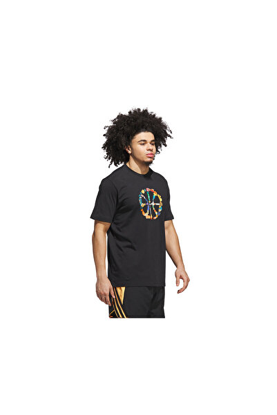 adidas Dawn2Dusk Tee 4 Men's Basketball T-Shirt Jv8424 Black