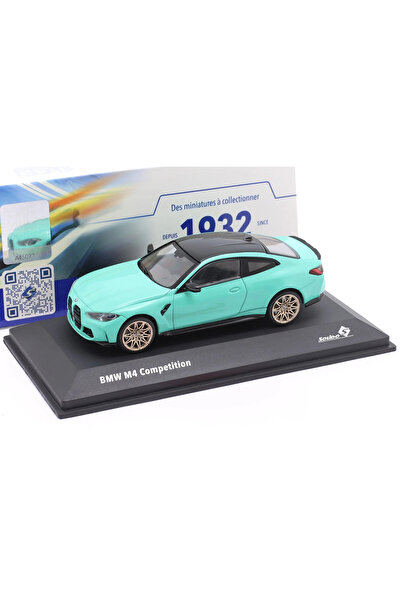 Solido 1:43 Ölçek 2023 BMW G82 M4 Competition Diecast Metal Minyatür Model Ar...