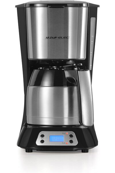 ALSAIF Al Saif Drip Coffee Maker 1.0 Liter 900 Watts, Color: Black