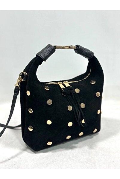 My Easy Shop Geantă de damă Geantă de umăr Trock din piele de căprioară auten...