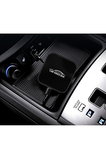 zyteq Adaptor wireless CarPlay și Android Auto 3-în-1, Plug-and-Play, iOS 12+, Android 11, negru