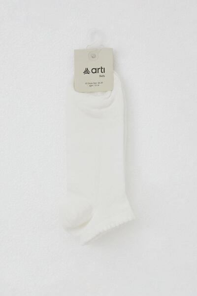 Katamino Artı Girl's Socks Basic 13-14 Years Old, Ecru