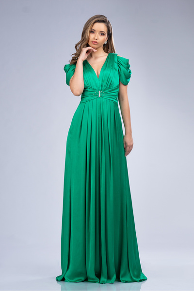 Perdonna Rochie lungă elegantă din voal satinat - Melissa 51036