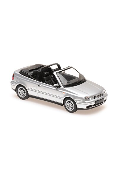 Minichamps Macheta auto, VOLKSWAGEN GOLF 4 CABRIOLET - 1998 - SILVER 1:43