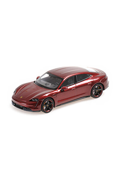 Minichamps Macheta auto, PORSCHE TAYCAN TURBO S – 2020 – RED METALLIC 1:43