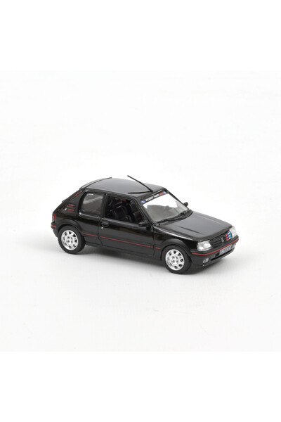 Norev Macheta auto, Peugeot 205 GTi 1.9 1992 Negru cu deco PTS 1:43