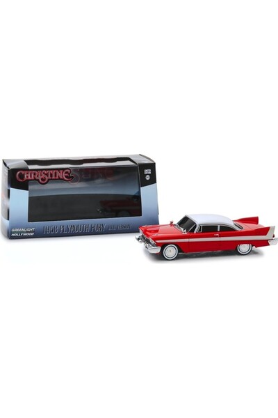 Greenlight Macheta auto, Christine (1983) - 1958 Plymouth Fury (Evil Version with Blacked Out Windows) 1:43