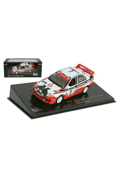 IXO Macheta auto, Mitsubishi Carisma GT Winner RallyGB 1998 - Richard Burns 1:43