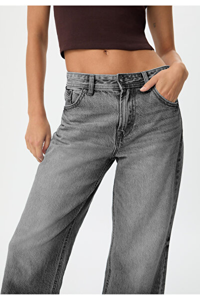 Respire Women's D96 Straight Crop Jean Gray