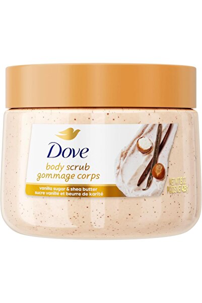 Dove Vanilla Sugar & Shea Butter Body Scrub, 430 g