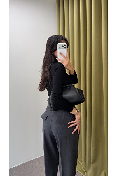 HAZELANNA Rider Cut Anthracite Trousers