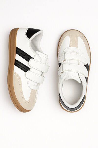 StWenn Cool Kids Retro Style Velcro Children's Sports Shoes Comfortable and Stylish Casual Sneaker