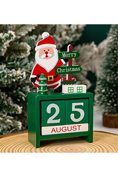 alisa Noel Ahşap Geri Sayım Takvimi Heykeli