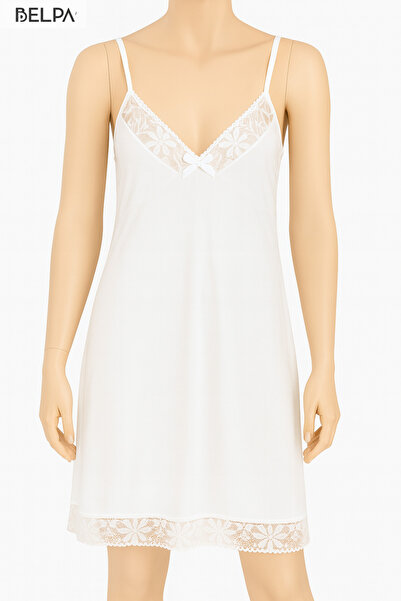 belpa Ceylanoğlu Jarse Jupon cu bretele din snur