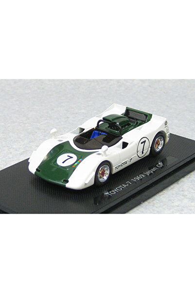 Ebbro Macheta auto, Toyota 7 Marele Premiu al Japoniei #7 Alb/Verde 1969 1:43