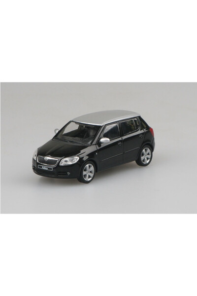 Abrex Macheta auto, Skoda Fabia II (2006) - Black Magic Metallic 1:43