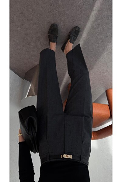 HAZELANNA Rider Cut Anthracite Trousers