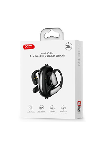 Xo Casti Wireless (G36), In Ear, BT 5.0, 400mAh, AI translator, Black