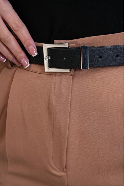 MODAM HİFA Cureaua de damă cu cataramă pătrată aurie Curea pentru pantaloni Curea pentru rochie Curea pentru talie Curea pentru corp Curea pentru cămașă