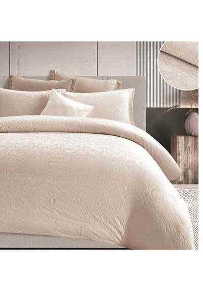 Generic BAIG Comforter Set Tufted Soft Breathable Microfiber King Size 6pcs Embroidered Textured Bedding Set