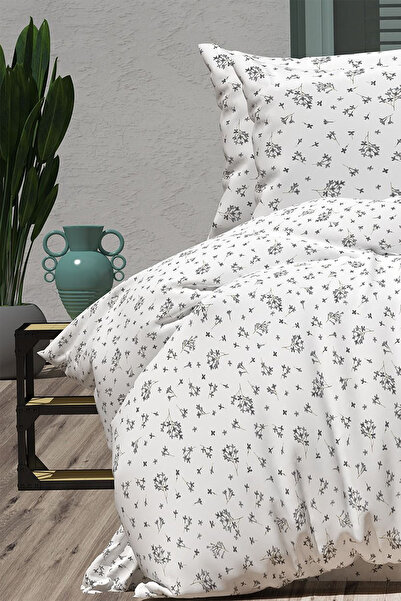 HRN Textile Set de lenjerie de pat cu model dublu - moale, durabil, design el...