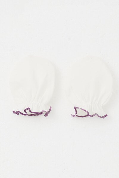 Breeze Newborn Baby Gloves Basic Standard, Ecru