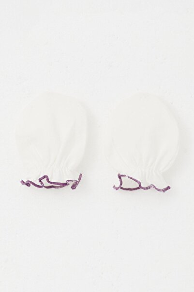 Breeze Newborn Baby Gloves Basic Standard, Ecru