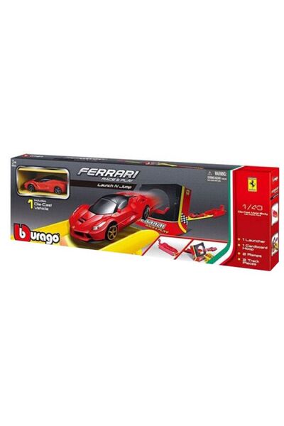 BBURAGO 1:43 FERRARI RACE AND PLAY JUMP