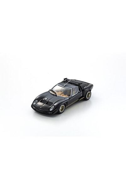 Kyosho Macheta auto, LAMBORGHINI MIURA SVR - 1970 - NEGRU/AUR 1:43