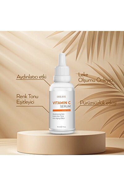 C Vitamini Serum 30 ml – Aydınlatıcı ve Ton Eşitleyici Leke Karşıtı Serum