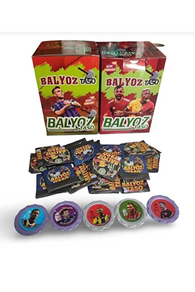 Emrah Gültekin Balyoz Kalın Model 15’li Nostalji Futbolcu Tasosu – Son Transferler ve Efsane Oyuncular Seti