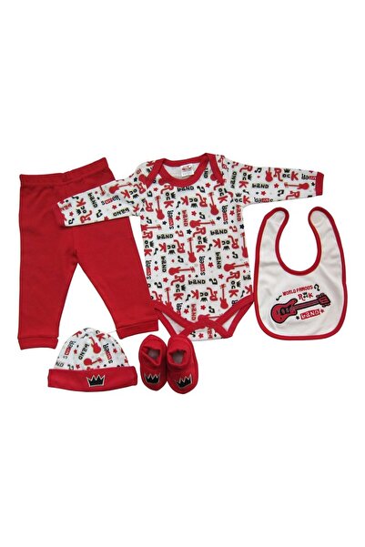 Primii Pasi Set cadou 5 piese, PP12185ML, rock, Primii Pasi, 52 - 62 cm