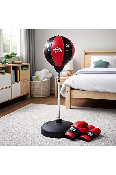 Liveup Kids punching bag adjustable in height 67-102CM