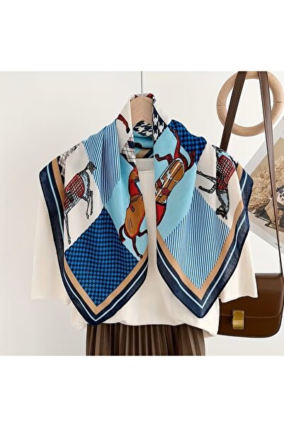 dukart وشاح تريندلوفر، فولار، باندانا 65×65 سم