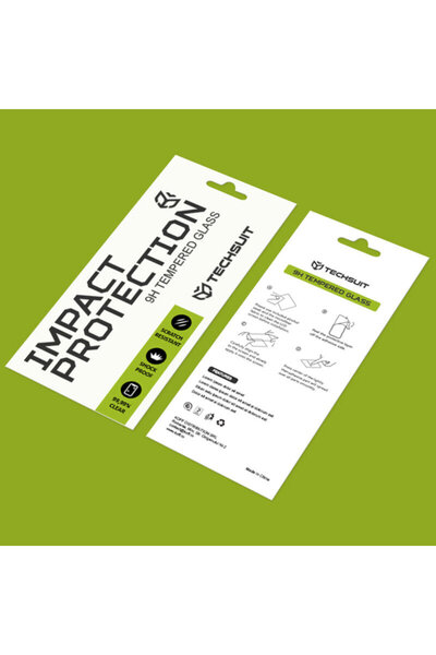 Techsuit Tempered glass screen protector Motorola Edge 70 111D Full Glue Full Cover, black