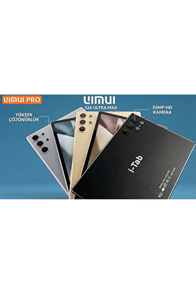 OEM LIMUI PRO i Tab S26 ULTRA 10.1” 1TB FULL HD / ANDROİD 15 / 12000 mAh
