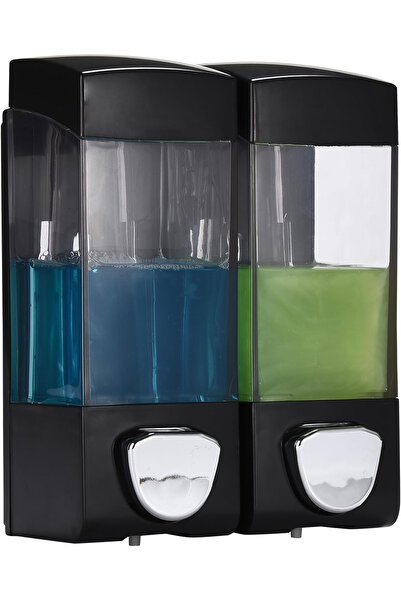 OEM Soap dispenser for bathroom or kitchen 2x350 ml, adhesive installation