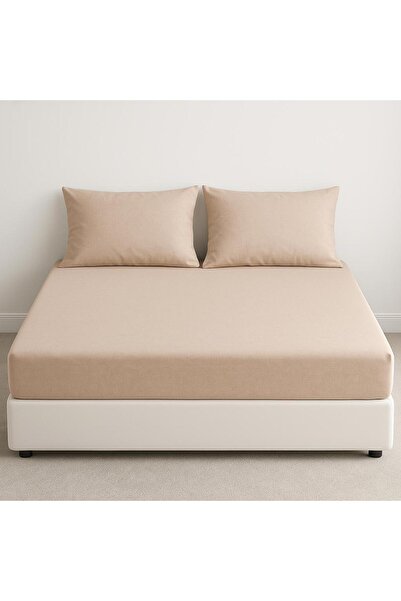 VefaHome طقم ملاءات سرير مزدوجة من القطن المطاطي