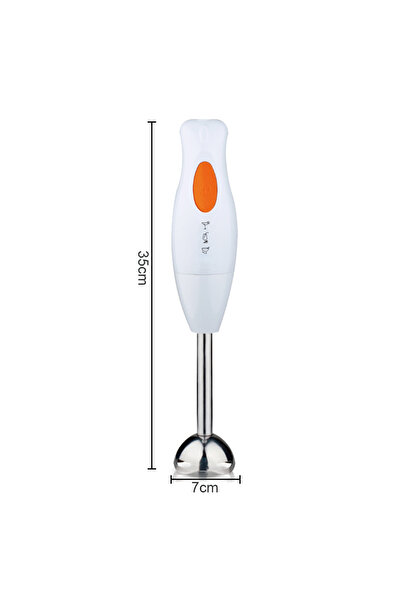 hotzeass Hand Blender, with Plastic Handle, 300W, White