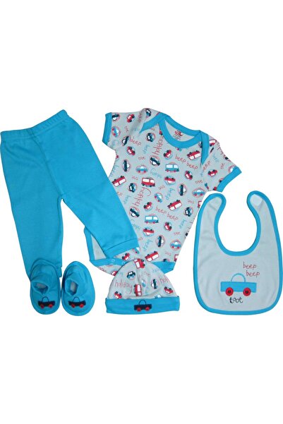 Primii Pasi Set 5 piese, bebe, bleu,