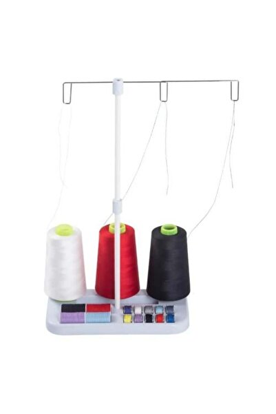 NEEDLE Vertical Plastic Thread Holder and Organizer for Sewing Machine